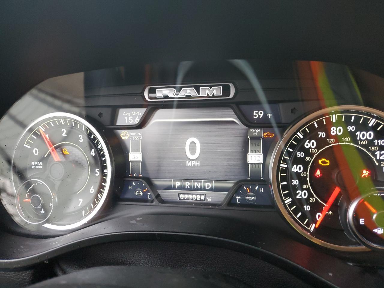 2019 RAM 1500 VIN 1C6SRFFT7KN797525 Copart auction photo, front end damage thumbnail 9