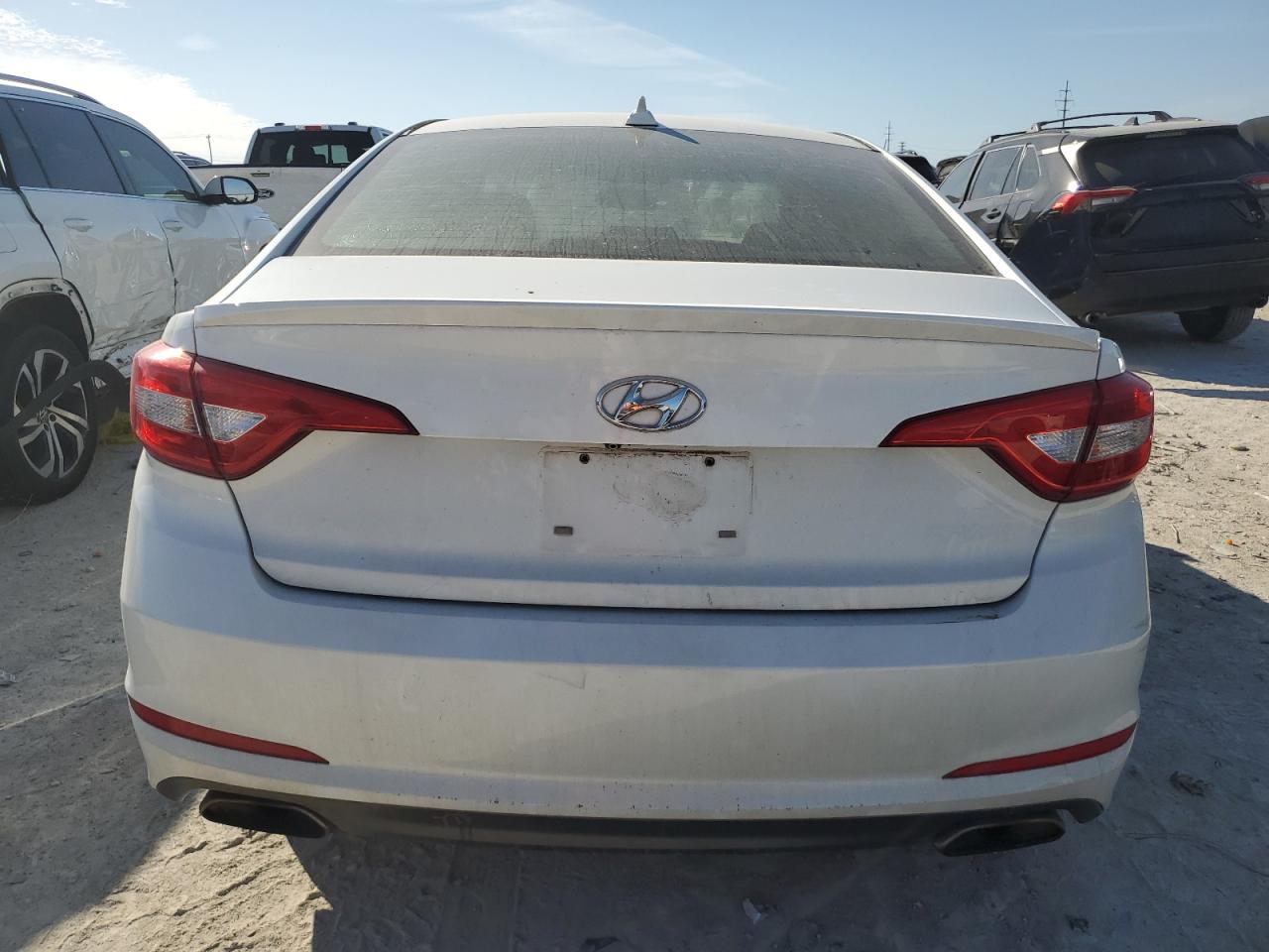 2015 Hyundai Sonata VIN 5NPE34AF1FH203403 Copart auction photo, front end damage thumbnail 6