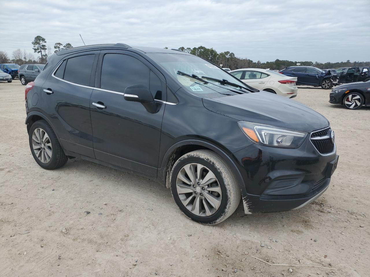 2017 Buick Encore VIN KL4CJASB4HB122014 Copart auction photo, rear end / minor dent/scratches damage thumbnail 4