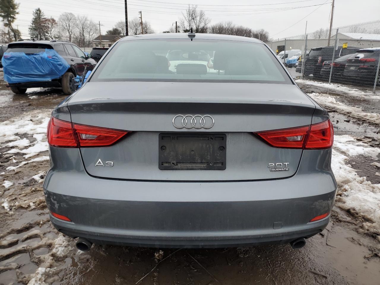 2015 Audi A3 VIN WAUBFGFF3F1089235 Copart auction photo, all over damage thumbnail 6