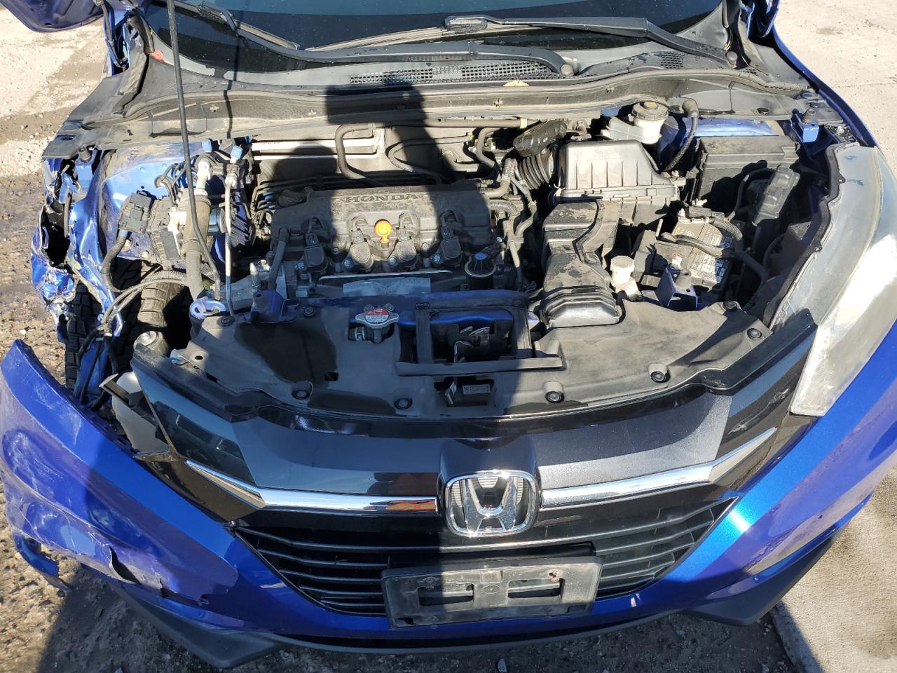 2018 Honda HR-V VIN 3CZRU6H73JM724189 Copart auction photo, front end damage thumbnail 12