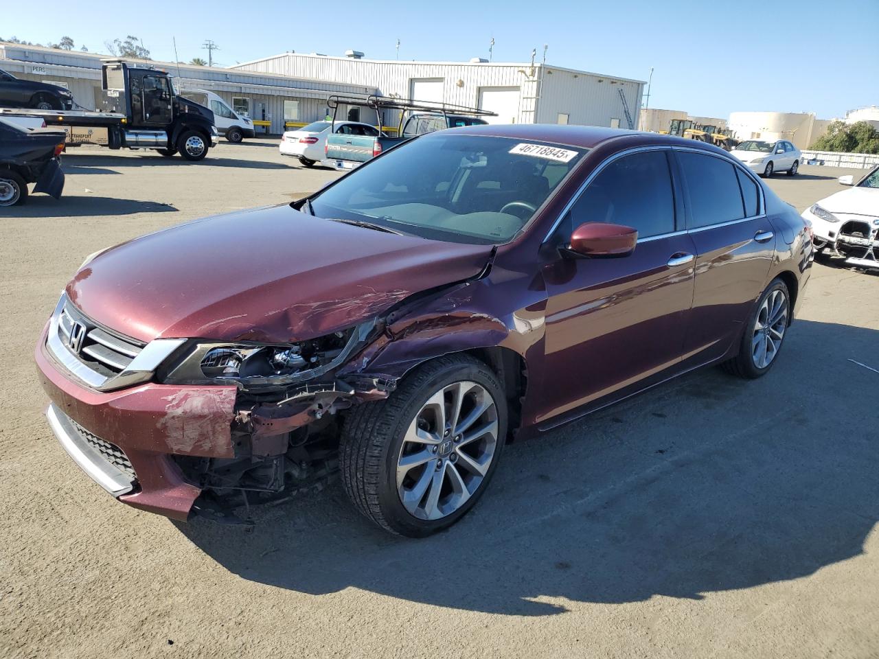 2014 Honda Accord VIN 1HGCR2F58EA014605