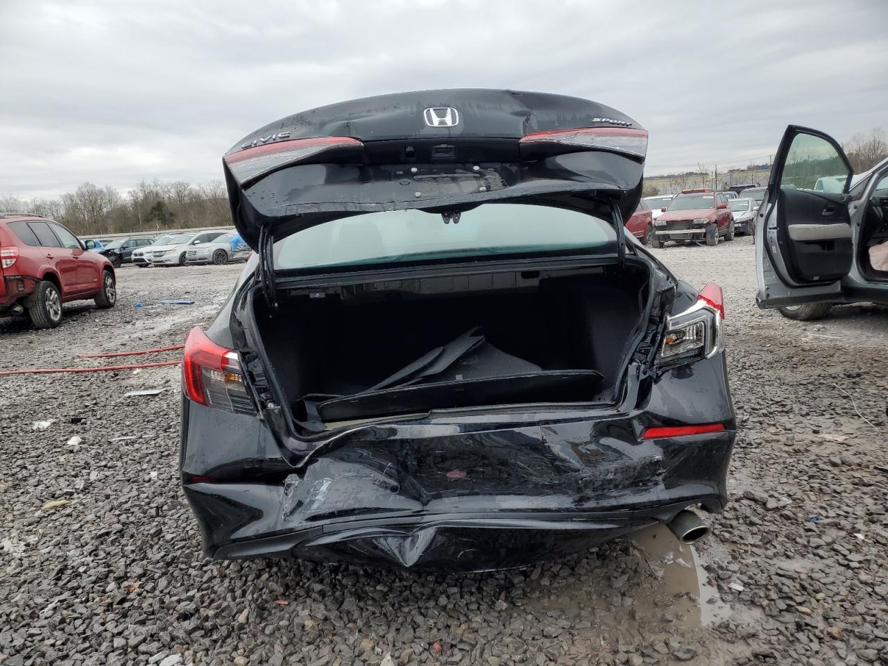 2023 Honda Civic VIN 2HGFE2F51PH511248 Copart auction photo, rear end damage thumbnail 6