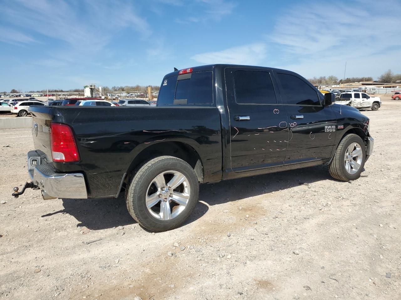 2014 RAM 1500 VIN 1C6RR6LT3ES456826 Copart auction photo, all over damage thumbnail 3