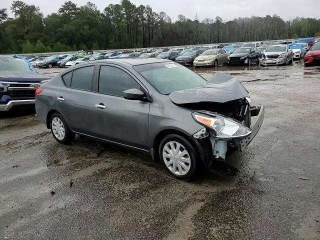 2019 Nissan Versa VIN 3N1CN7AP4KL816799 Copart auction photo, front end / side damage thumbnail 10