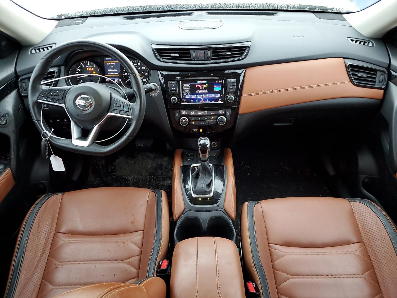 2018 Nissan Rogue VIN JN8AT2MT0JW467188 Copart auction photo, rear end / front end damage thumbnail 8