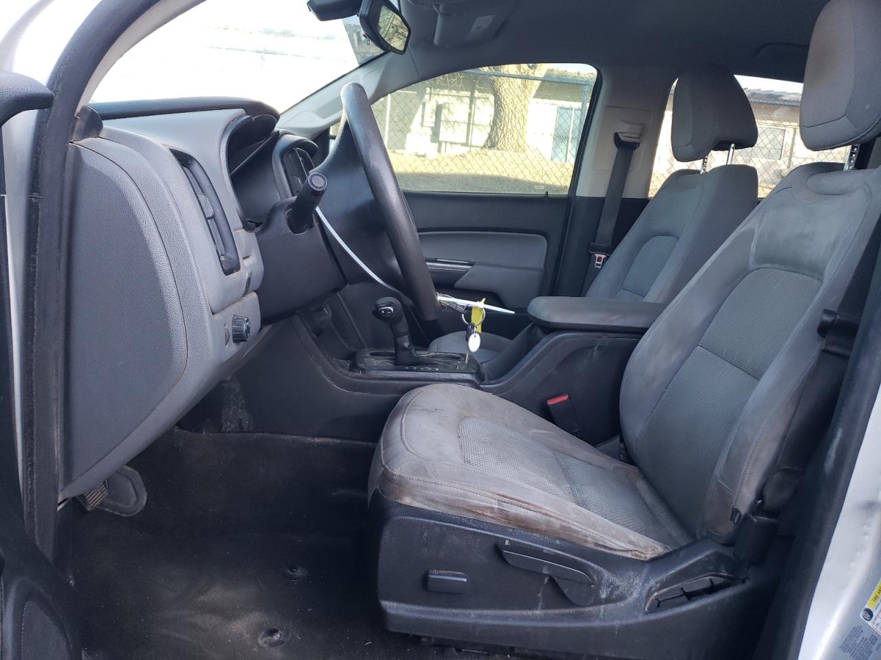 2016 GMC Canyon VIN 1GTG5BE36G1360215 Copart auction photo, front end / side damage thumbnail 7