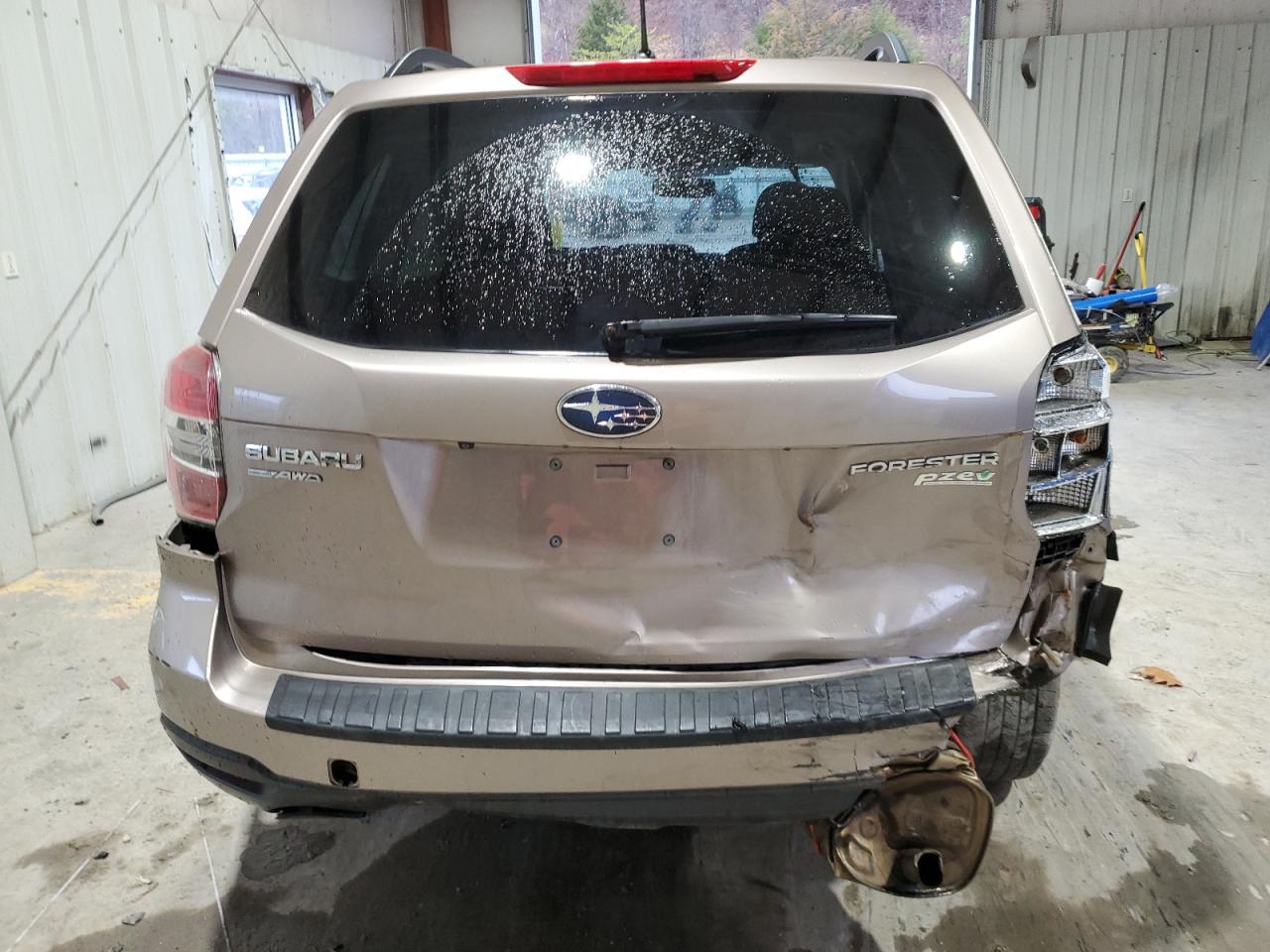 2014 Subaru Forester VIN JF2SJAEC7EH473645 Copart auction photo, all over damage thumbnail 6