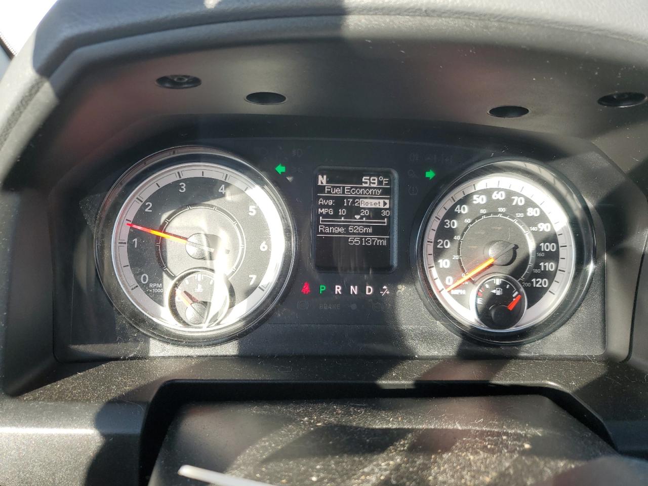 2020 RAM 1500 VIN 3C6JR6DT0LG138856 Copart auction photo, rear end / minor dent/scratches damage thumbnail 9