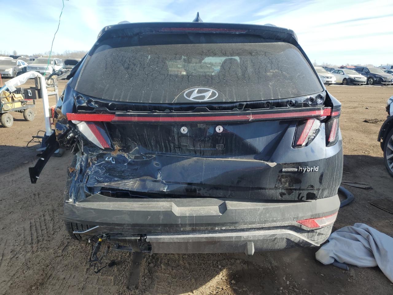 2024 Hyundai Tucson VIN KM8JECD12RU154432 Copart auction photo, all over / minor dent/scratches damage thumbnail 6