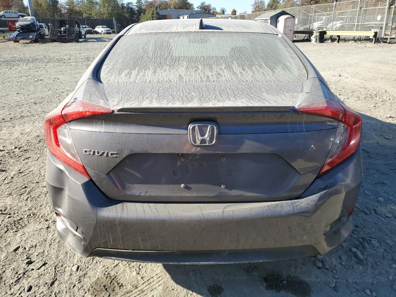 2016 Honda Civic VIN 2HGFC1F75GH636481 Copart auction photo, side damage thumbnail 6
