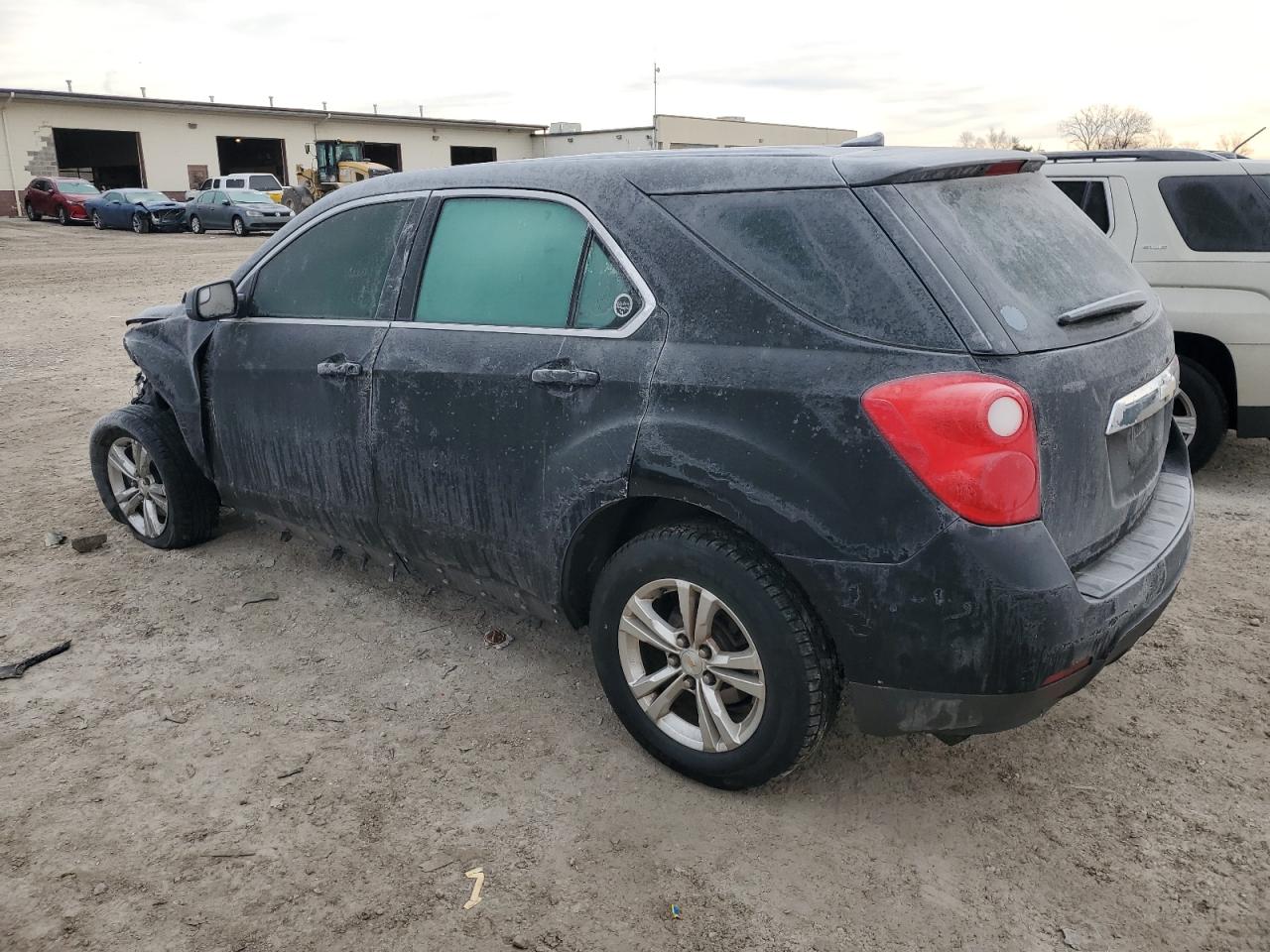 2013 Chevrolet Equinox VIN 2GNALBEK8D1236091 Copart auction photo, front end / undercarriage damage thumbnail 2