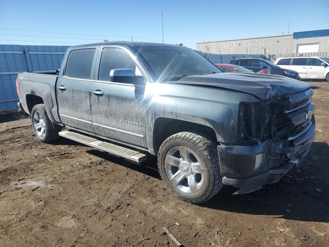 2017 Chevrolet Silverado VIN 3GCUKSEC6HG505834 Copart auction photo, front end damage thumbnail 4