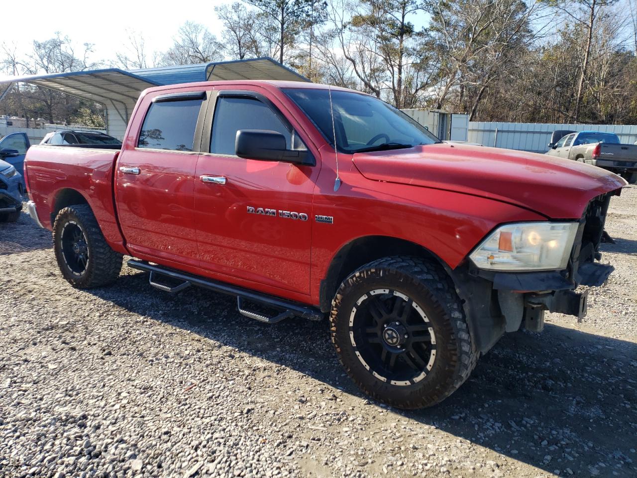 2012 Dodge RAM VIN 1C6RD6LT1CS268687 Copart auction photo, front end damage thumbnail 4