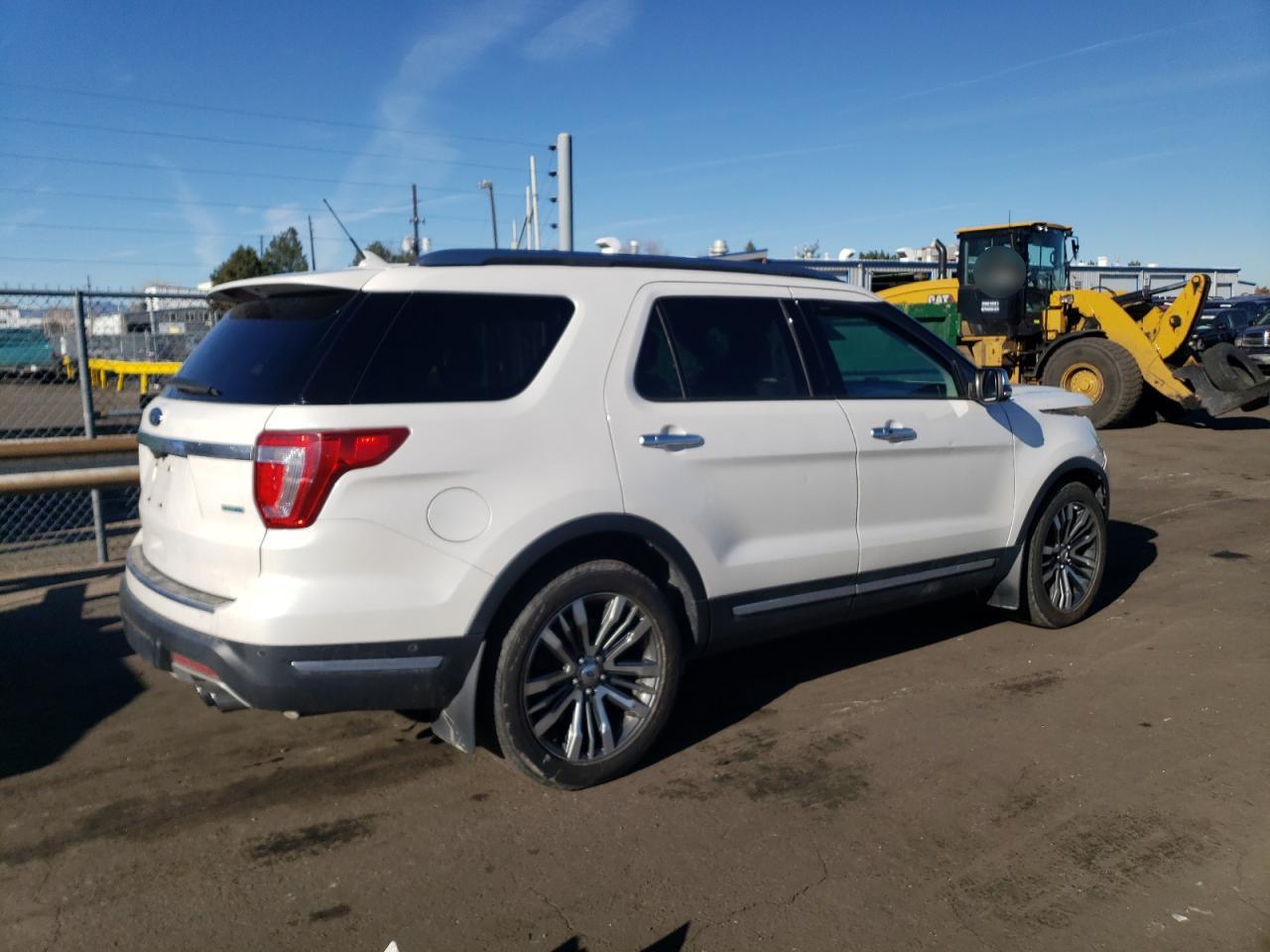 2018 Ford Explorer VIN 1FM5K8HT0JGB04781 Copart auction photo, front end damage thumbnail 3