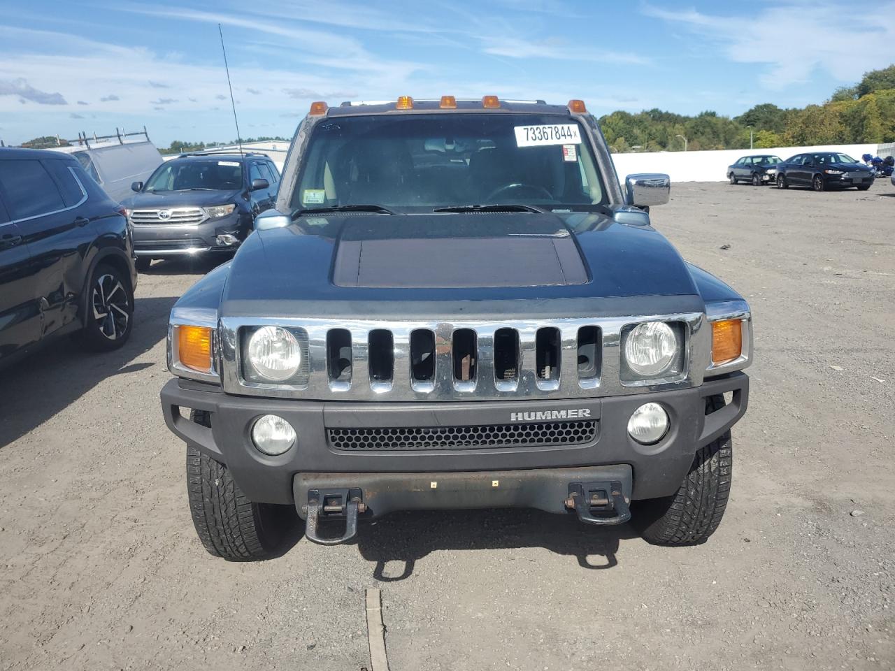 2006 Hummer H3 VIN 5GTDN136868198709 Copart auction photo, normal wear / minor dent/scratches damage thumbnail 5