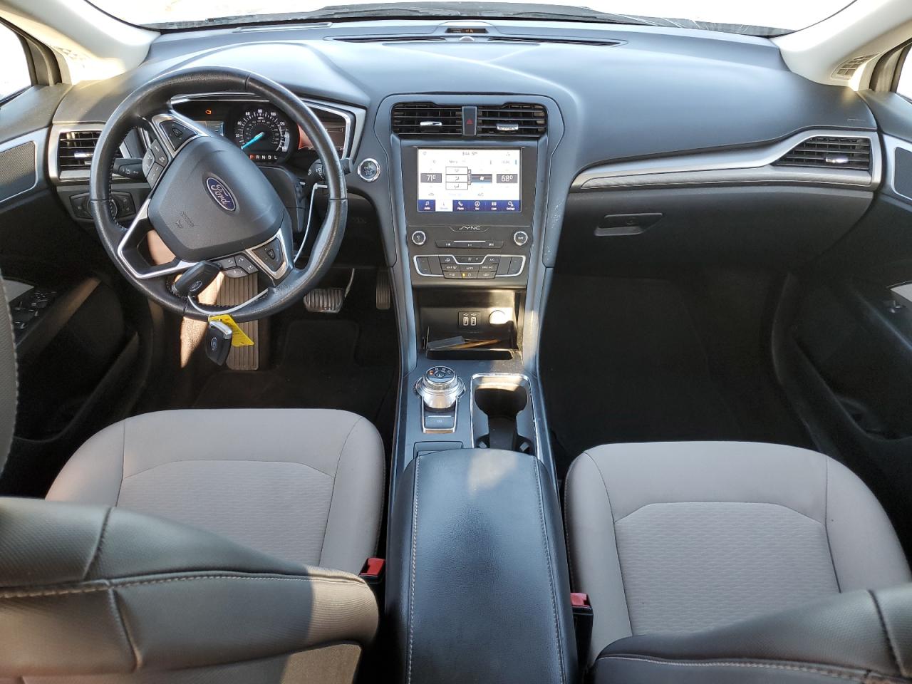2020 Ford Fusion VIN 3FA6P0HD6LR190121 Copart auction photo, front end damage thumbnail 8