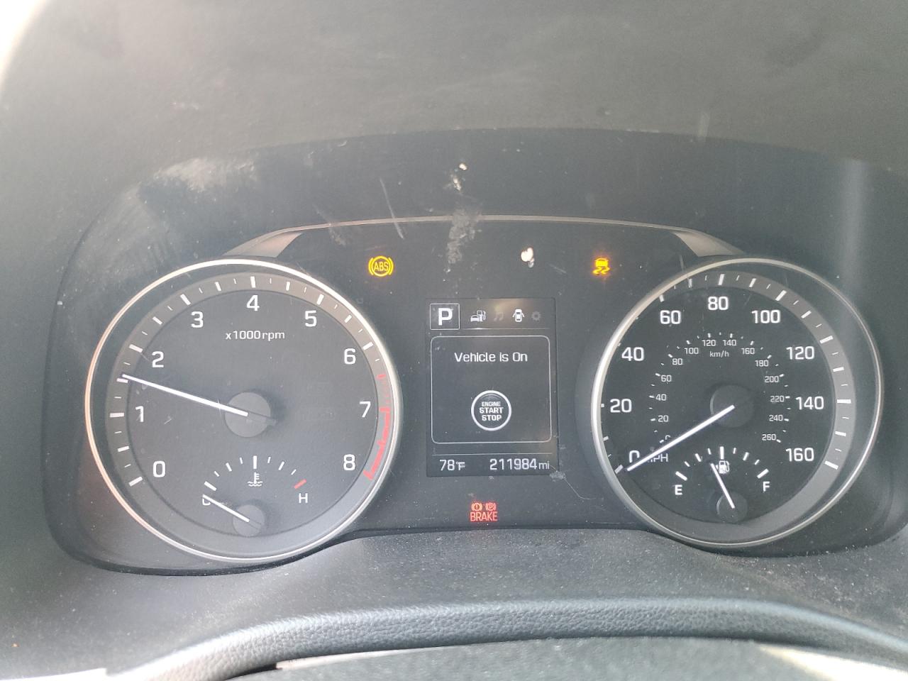 2017 Hyundai Elantra VIN KMHD84LFXHU152272 Copart auction photo, all over damage thumbnail 9