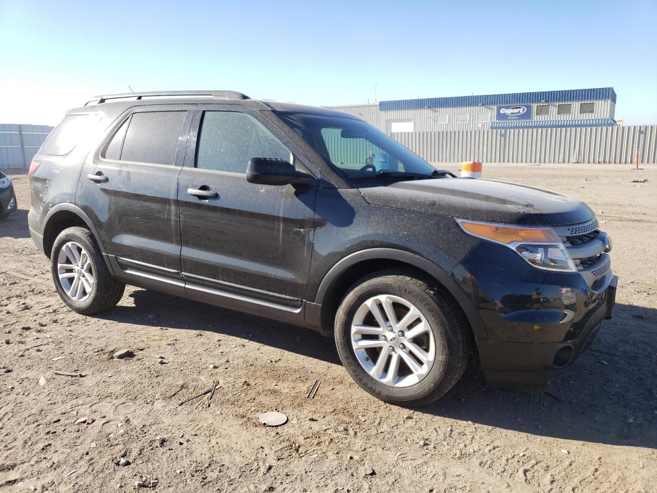 2015 Ford Explorer VIN 1FM5K8B81FGB03926 Copart auction photo, front end / side damage thumbnail 4