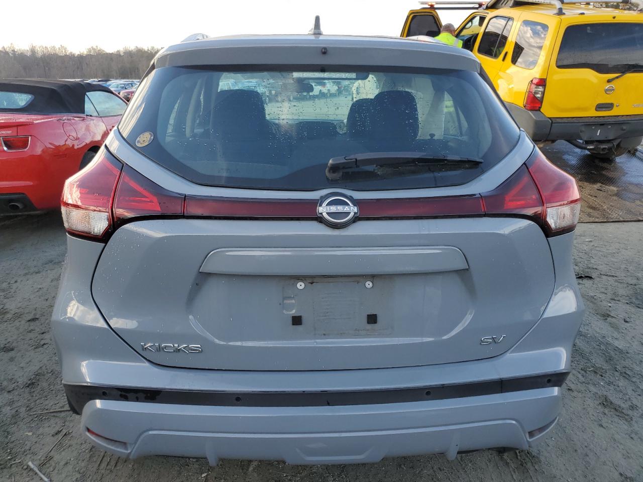 2022 Nissan Kicks VIN 3N1CP5CV8NL498765 Copart auction photo, rear end damage thumbnail 6