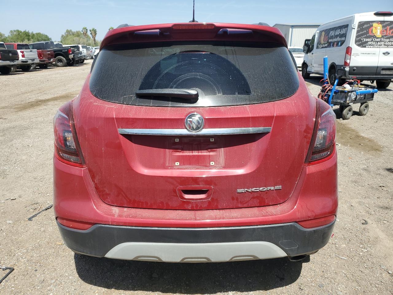 2019 Buick Encore VIN KL4CJ1SBXKB834518 Copart auction photo, front end / minor dent/scratches damage thumbnail 6