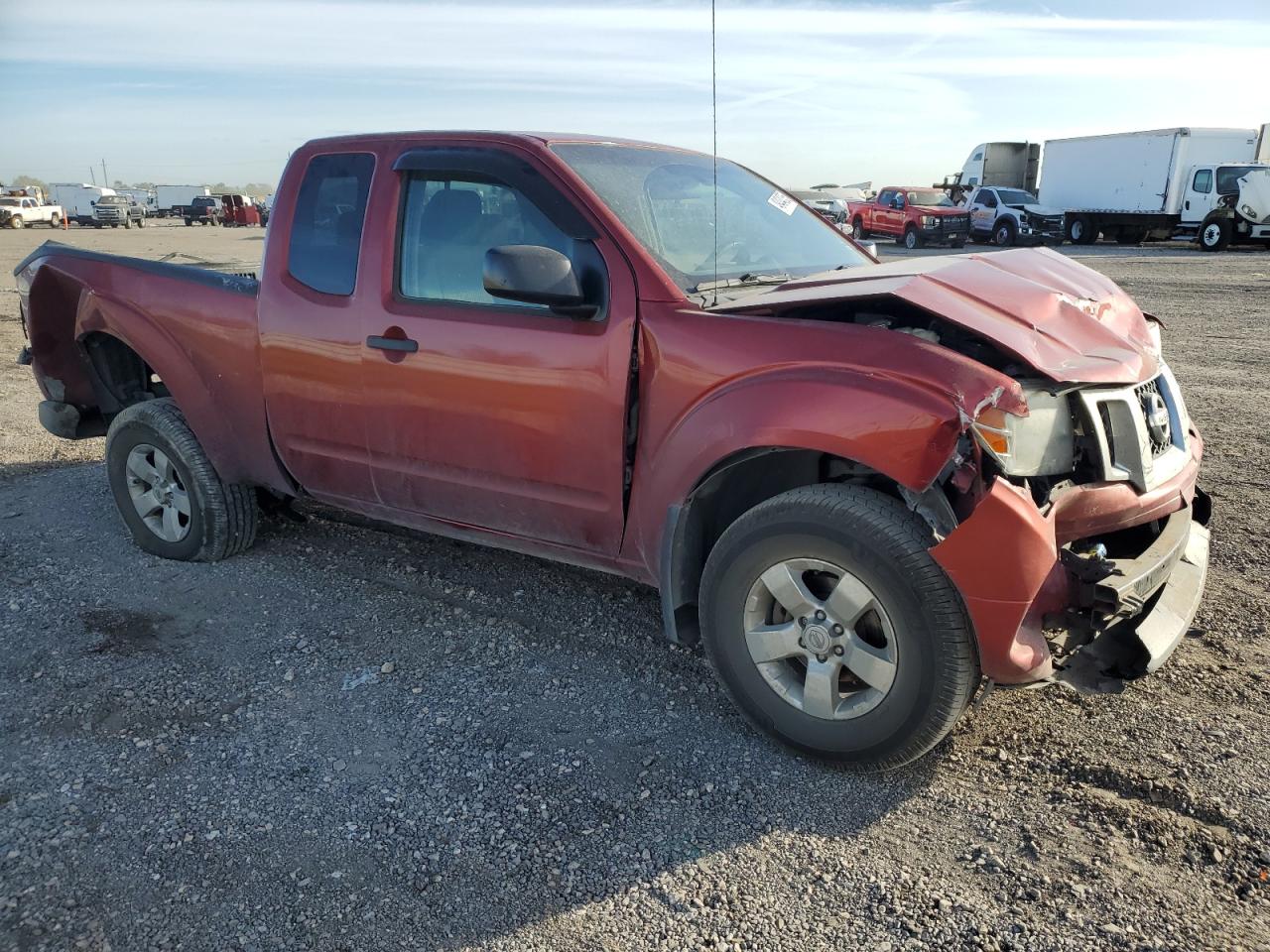 2012 Nissan Navara (Frontier) VIN 1N6AD0CU1CC437819 Copart auction photo, all over damage thumbnail 4