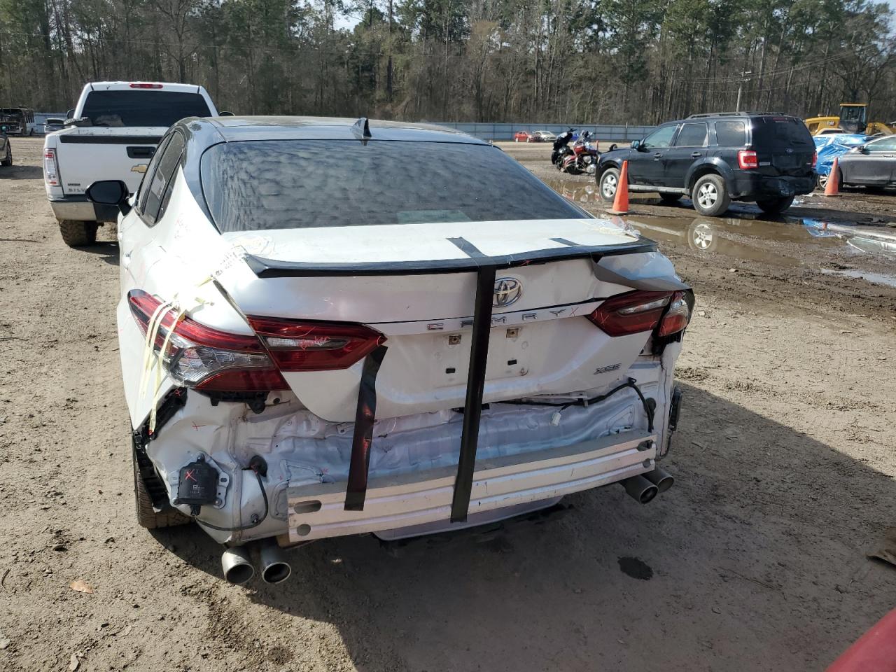 2023 Toyota Camry VIN 4T1K61AK4PU114708 Copart auction photo, rear end damage thumbnail 6