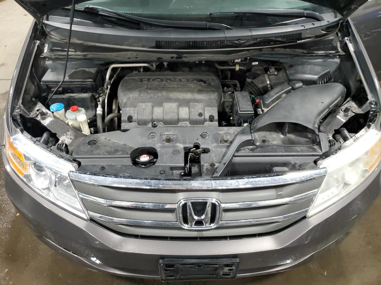 2011 Honda Odyssey VIN 5FNRL5H68BB054655 Copart auction photo, side damage thumbnail 12