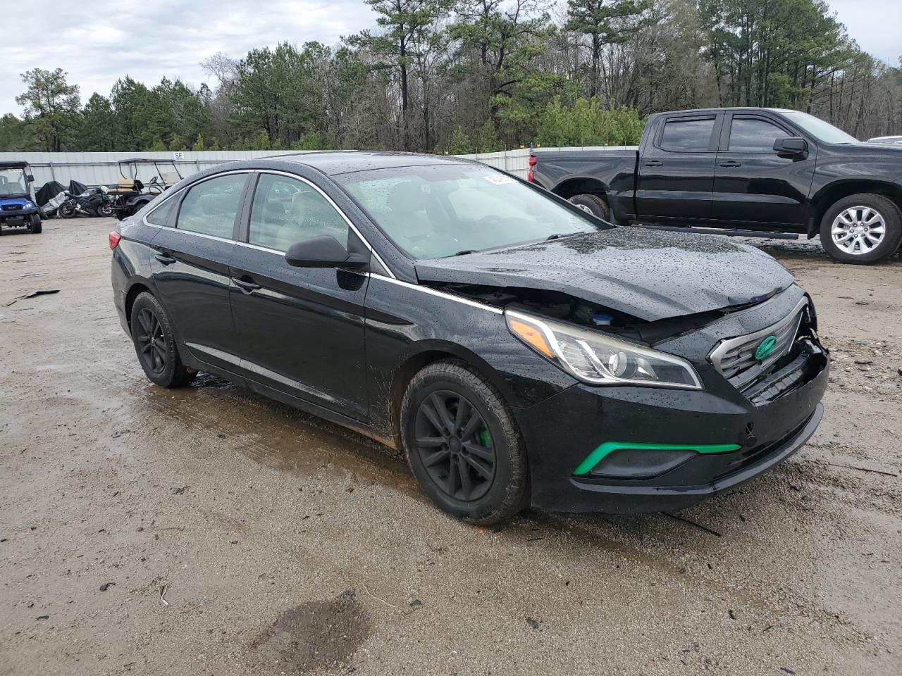 2016 Hyundai Sonata VIN 5NPE24AFXGH262082 Copart auction photo, front end damage thumbnail 4
