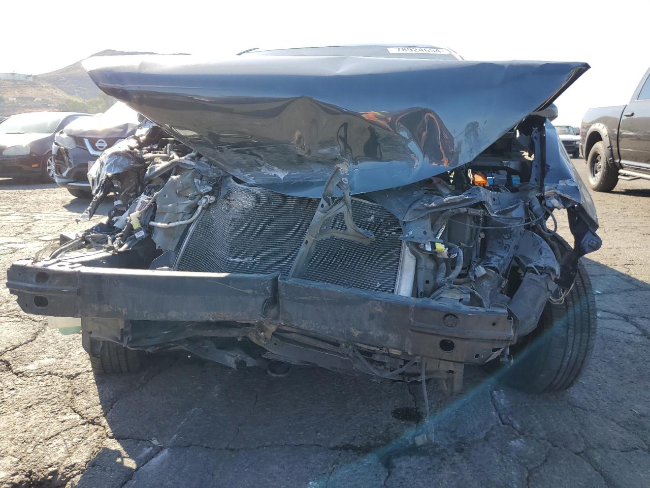 2014 Toyota Corolla VIN 5YFBURHE7EP077883 Copart auction photo, front end damage thumbnail 5