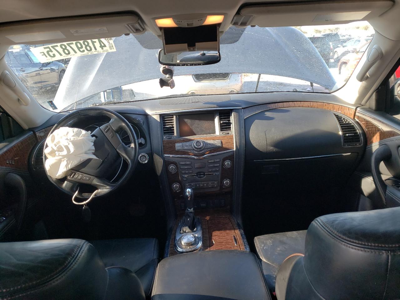 2018 Nissan Armada VIN JN8AY2NC2J9557232 Copart auction photo, front end / rear end damage thumbnail 8