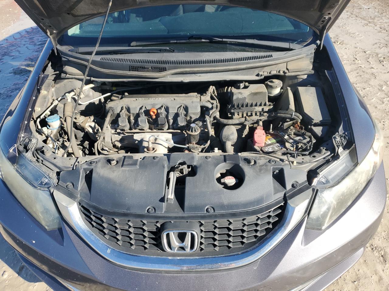 2014 Honda Civic VIN 19XFB2F56EE078204 Copart auction photo, all over damage thumbnail 13
