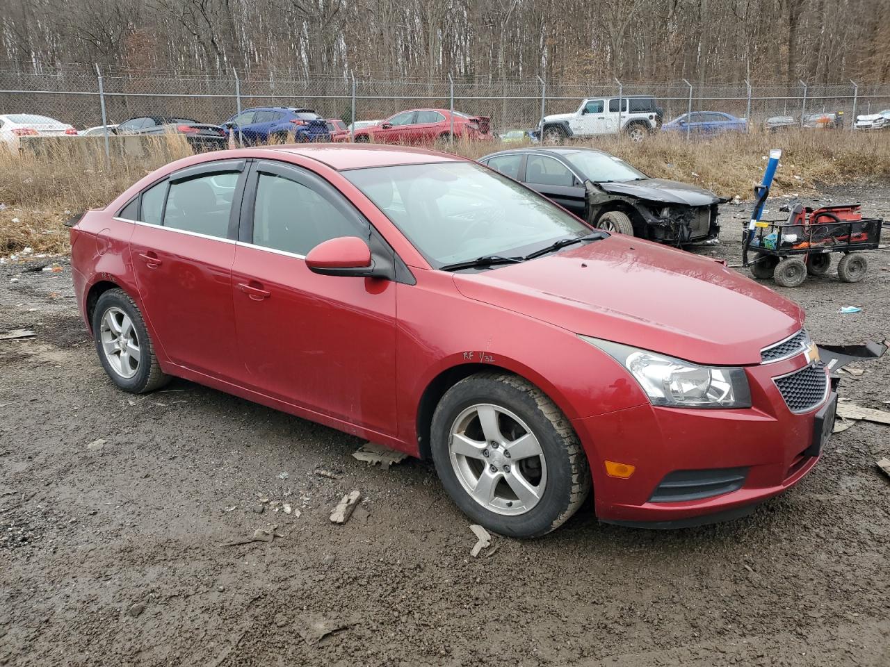 2011 Chevrolet Cruze VIN 1G1PF5S99B7268179 Copart auction photo, front end / minor dent/scratches damage thumbnail 4