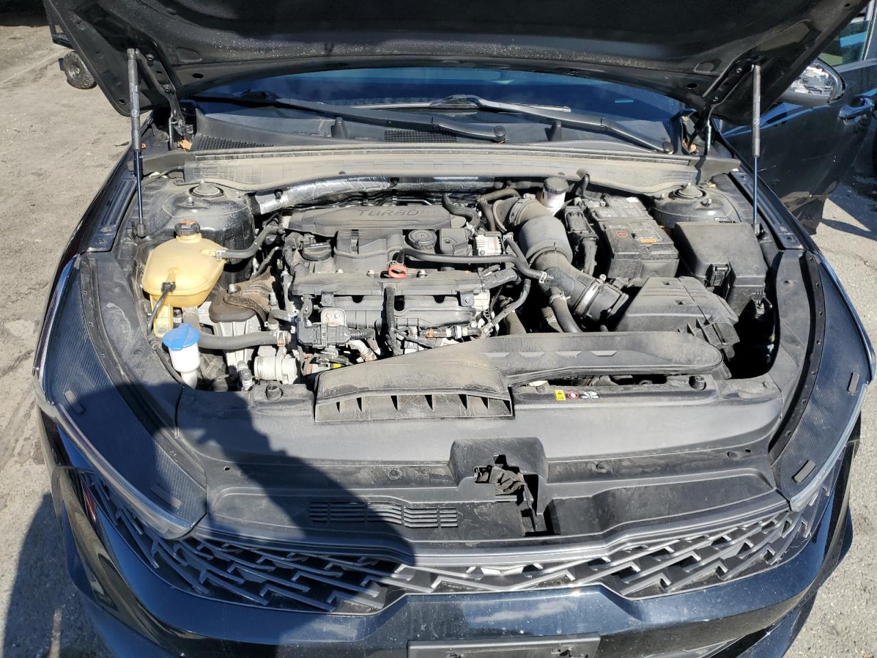 2022 KIA K5 VIN 5XXG64J22NG122692 Copart auction photo, side damage thumbnail 11