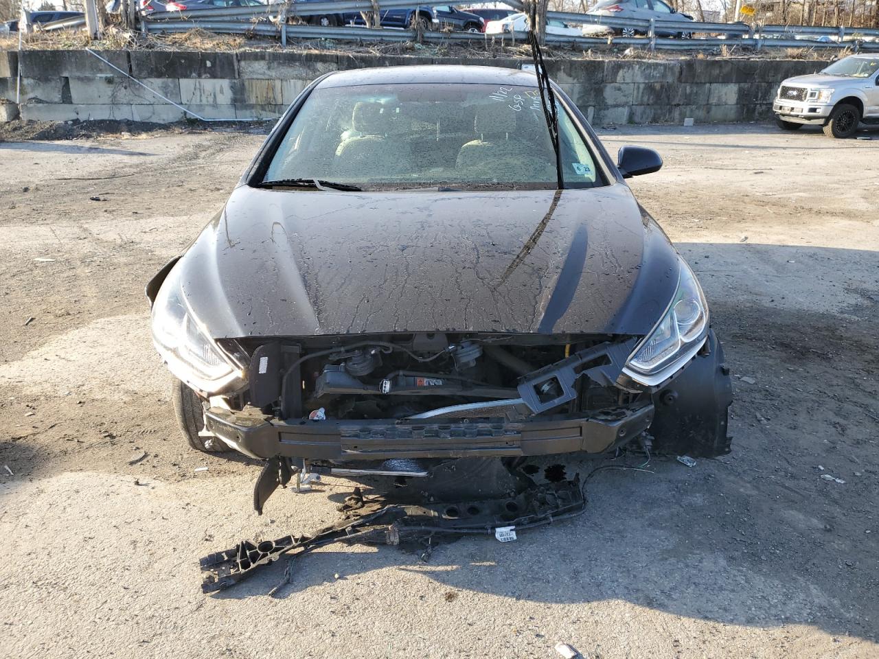 2018 Hyundai Sonata VIN 5NPE24AF9JH711677 Copart auction photo, all over damage thumbnail 5