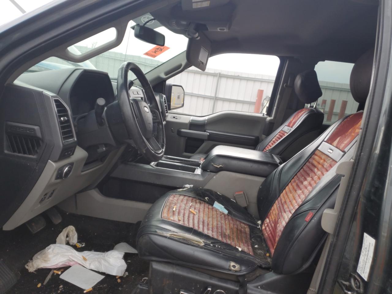2018 Ford F-150 VIN 1FTFX1EG3JKE43668 Copart auction photo, water/flood / front end damage thumbnail 7