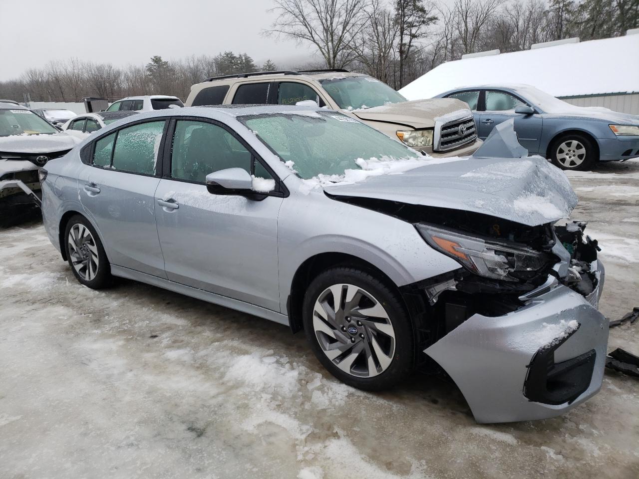 2025 Subaru Legacy VIN 4S3BWAN60S3014430 Copart auction photo, front end / undercarriage damage thumbnail 4