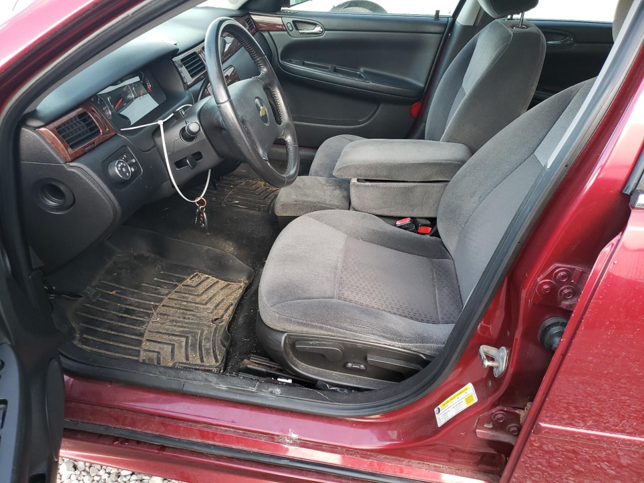 2011 Chevrolet Impala VIN 2G1WB5EK9B1216893 Copart auction photo, rear end / side damage thumbnail 7