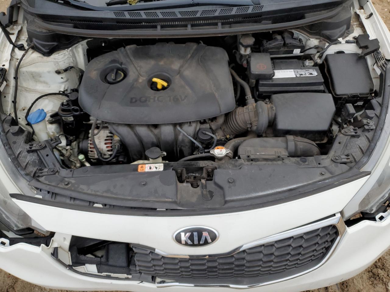 2016 KIA Forte VIN KNAFK4A66G5488413 Copart auction photo, front end damage thumbnail 11
