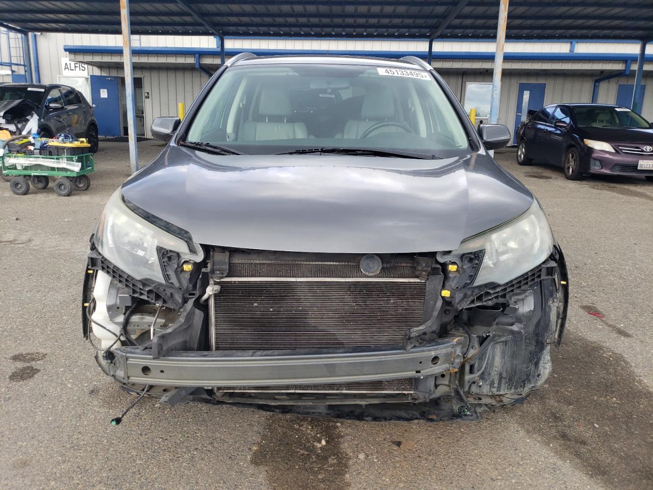 2013 Honda CR-V VIN 5J6RM3H71DL031528 Copart auction photo, front end damage thumbnail 5