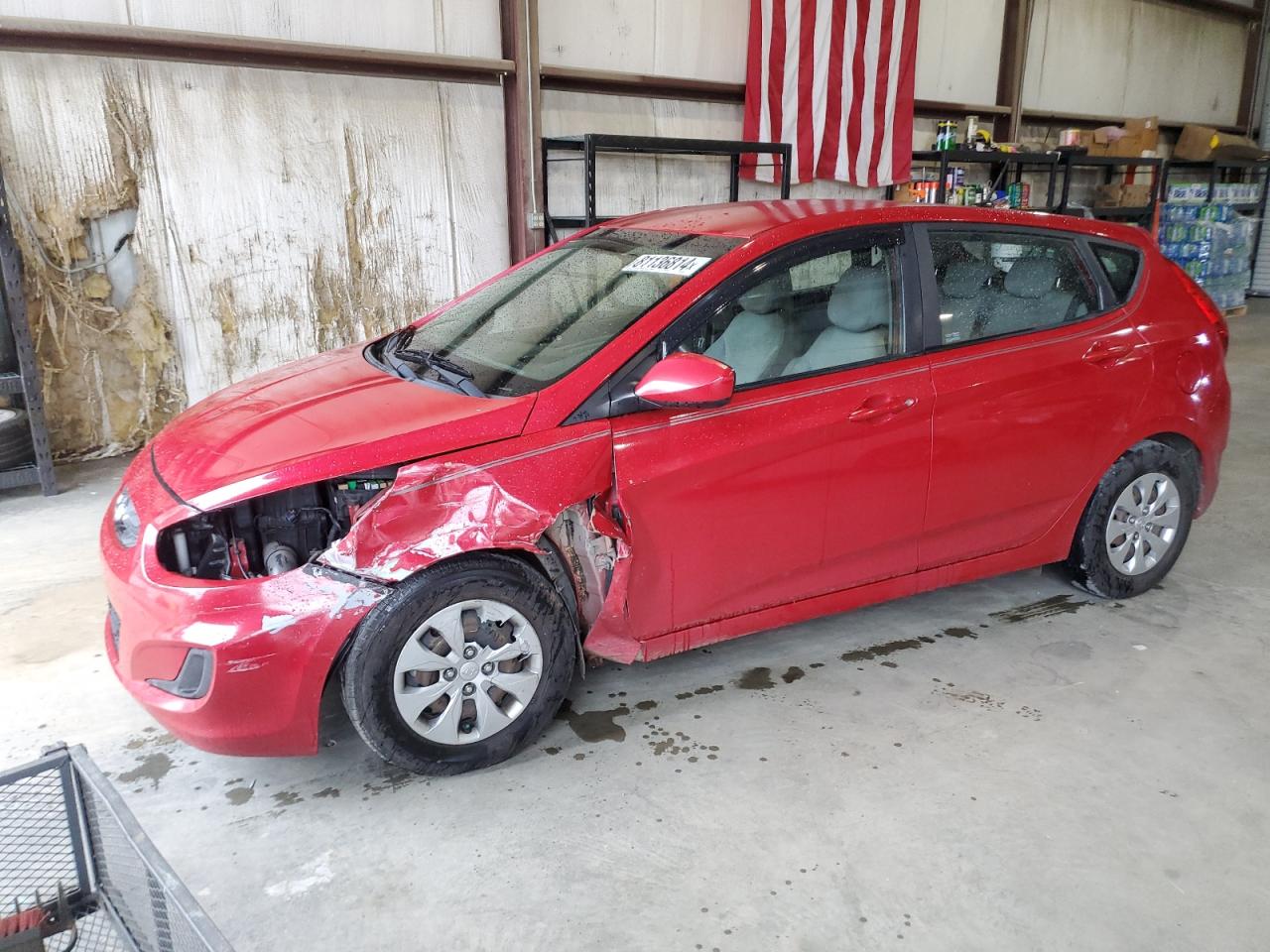 2017 Hyundai Accent VIN KMHCT5AE6HU324033