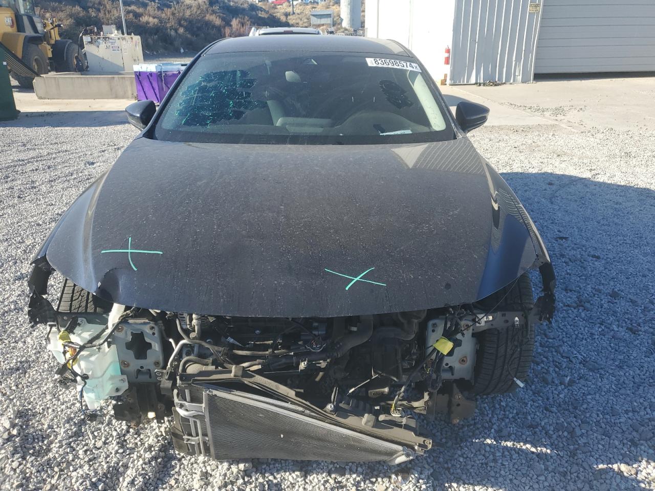2021 Mazda 3 VIN JM1BPABL4M1346179 Copart auction photo, front end damage thumbnail 5