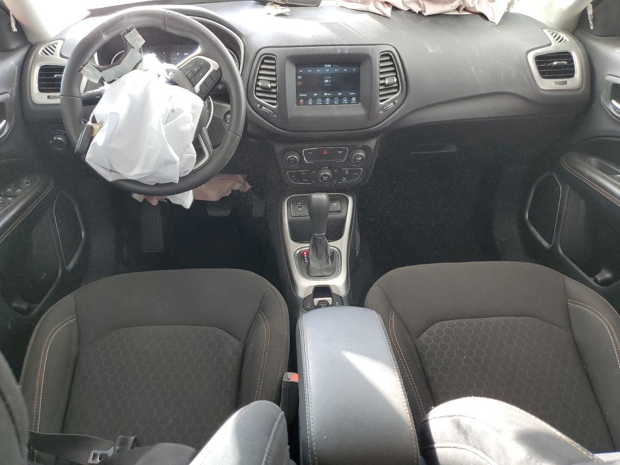 2021 Jeep Compass VIN 3C4NJCABXMT542610 Copart auction photo, rollover damage thumbnail 8