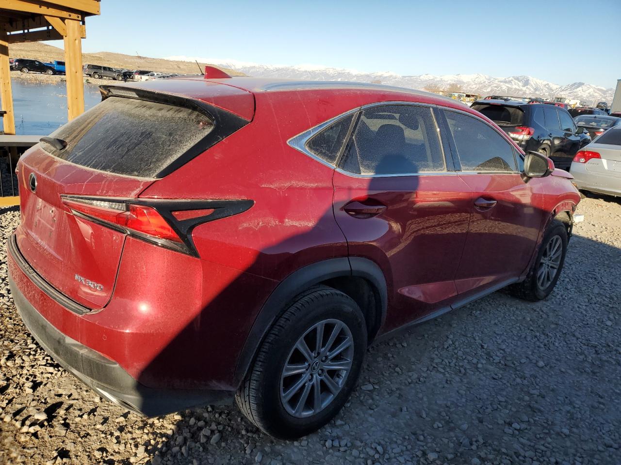 2018 Lexus NX VIN JTJBARBZ4J2162707 Copart auction photo, front end damage thumbnail 3