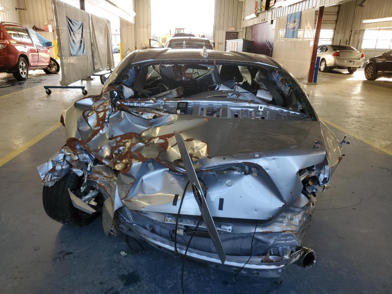 2015 Subaru BRZ VIN JF1ZCAC18F9605757 Copart auction photo, all over damage thumbnail 6