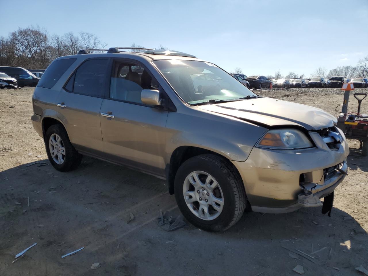 2005 Acura MDX VIN 2HNYD18825H507163 Copart auction photo, front end / minor dent/scratches damage thumbnail 4