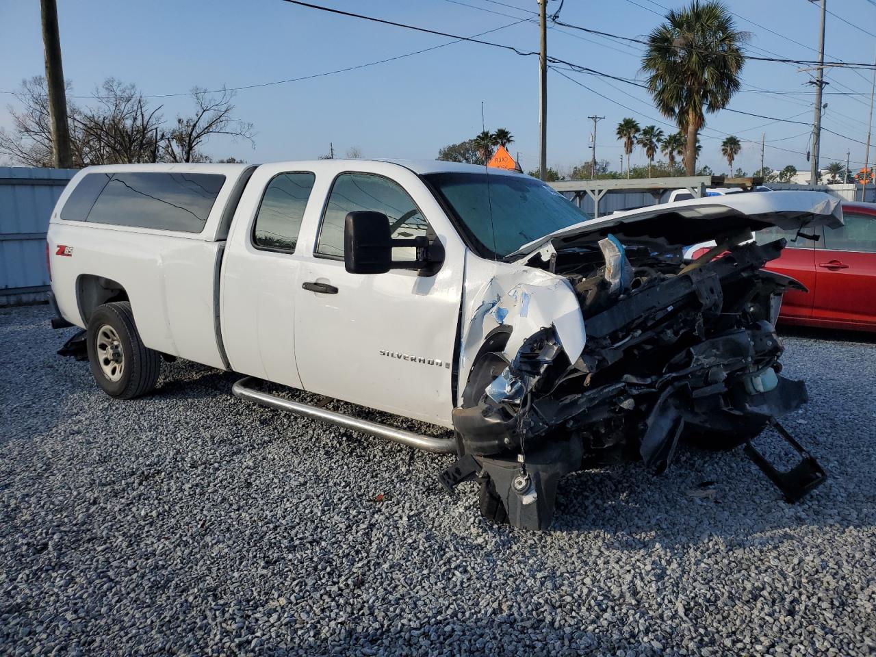 2009 Chevrolet Silverado VIN 1GCEC19029E141724 Copart auction photo, front end damage thumbnail 4