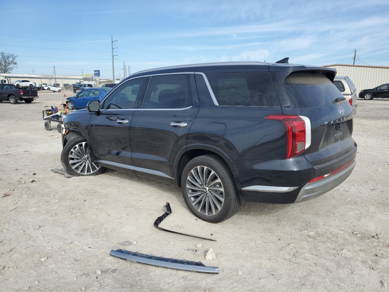 2024 Hyundai Palisade VIN KM8R7DGE5RU759708 Copart auction photo, undercarriage damage thumbnail 2