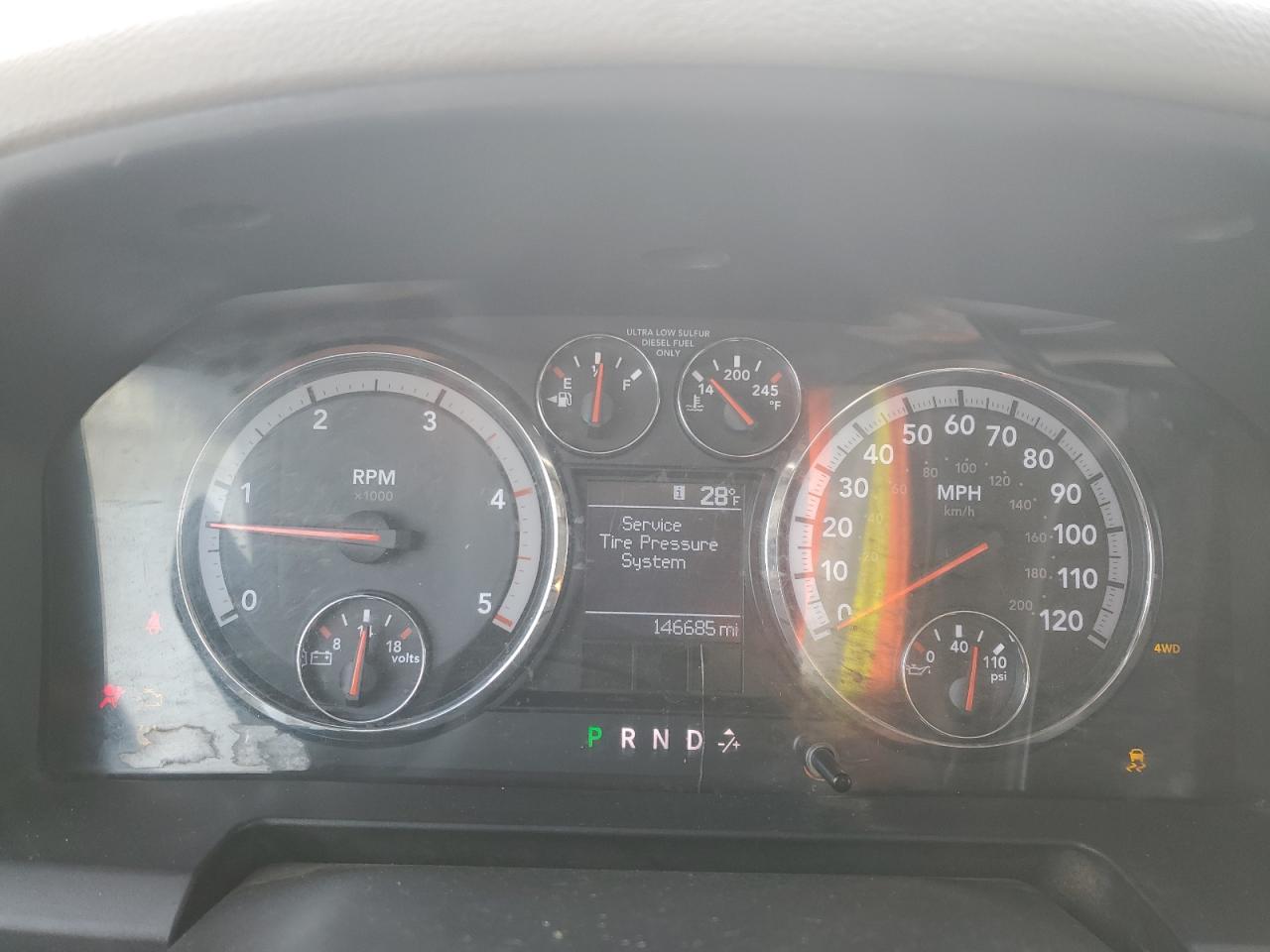 2012 Dodge RAM VIN 3C6LD5AL2CG261113 Copart auction photo, all over damage thumbnail 9