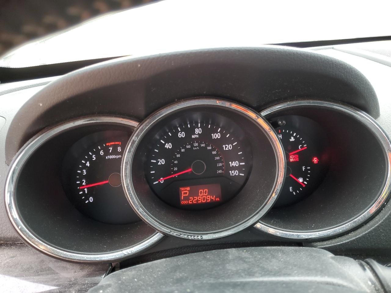 2013 KIA Sorento VIN 5XYKUDA23DG391066 Copart auction photo, front end damage thumbnail 9